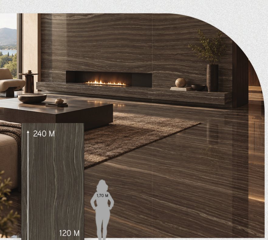 Ambiente com Porcelanato Ontario Pol